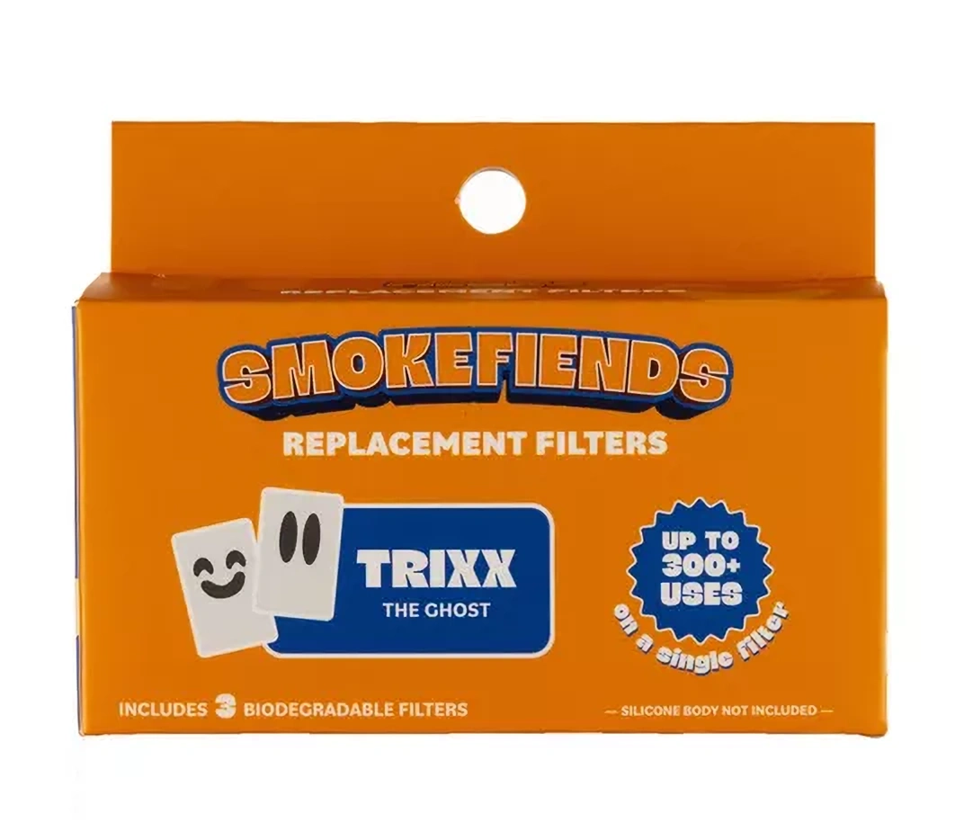 HEMPER Smoke Fiends Osobní vzduchový filtr 3balení náhradních filtrů – Ghost