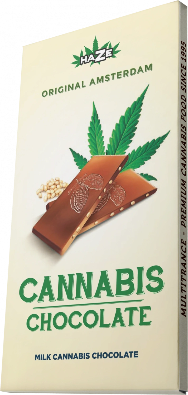 HaZe Cannabis Milk Chocolate, 80 g