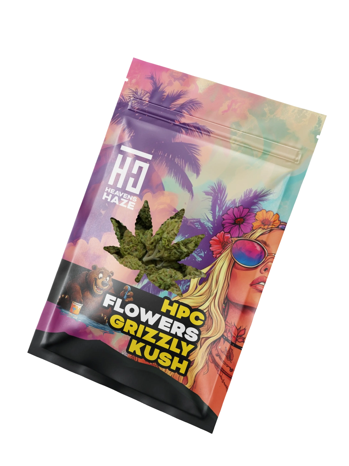 Heavens Haze HPC kvety Grizzly Kush, 1 g