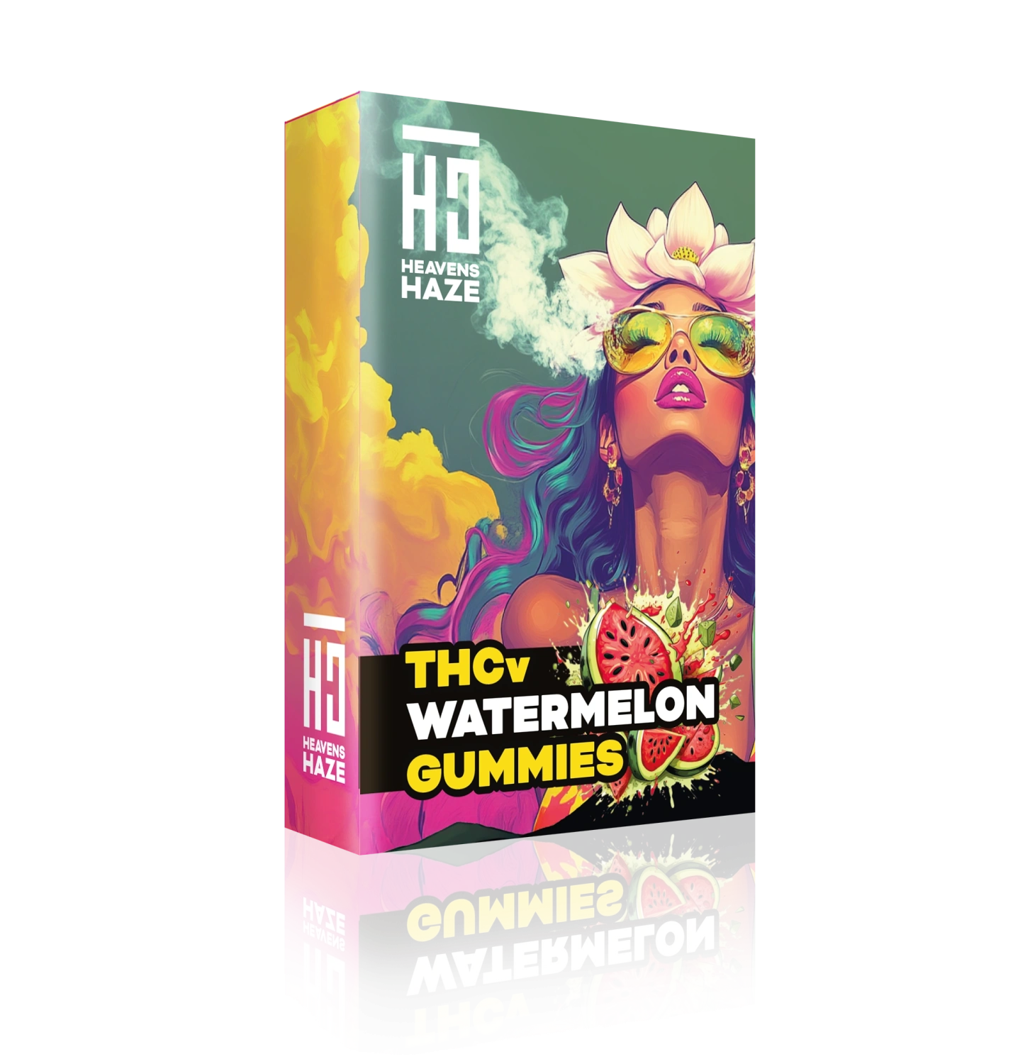 Heavens Haze THCV Gummies Watermelon 5 pcs - 15 mg THCV + 5 mg CBN, 22,5 g