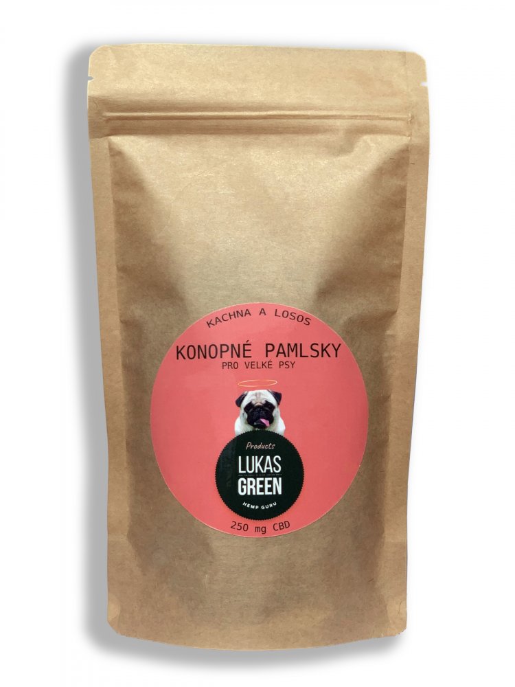 Lukas Henneptraktaties voor grote honden 200g, 250mg CBD