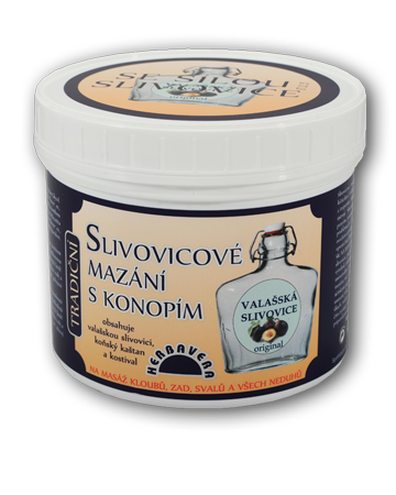 Herbavera slivkový tuk s konope, 500 ml