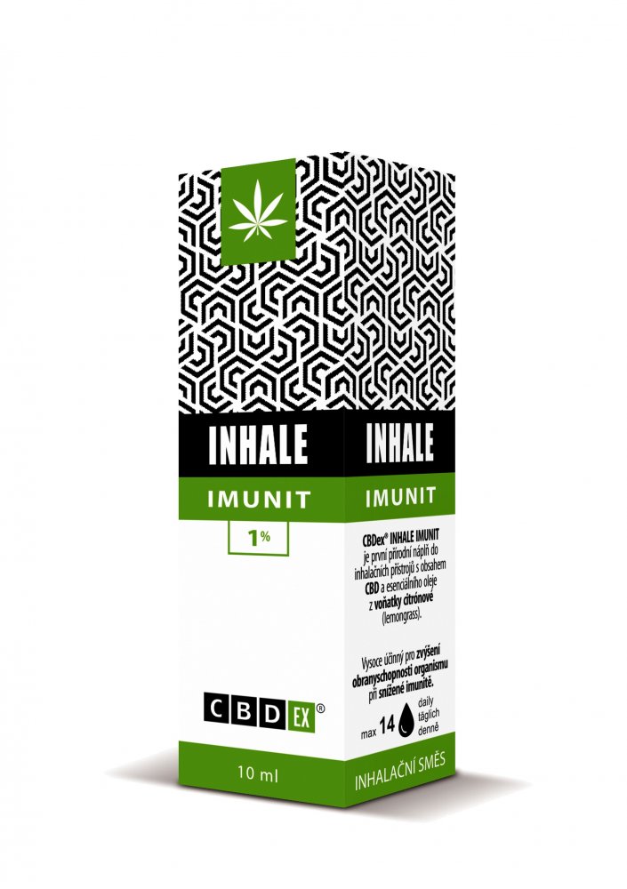 CBDex Inhaleer IMUNIT 1%, 10 ml