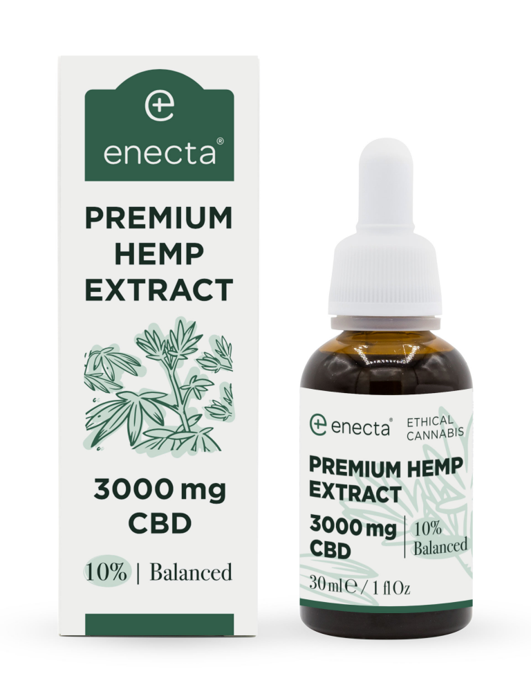 Enecta CBD olej 10%, 3000 mg, 30 ml