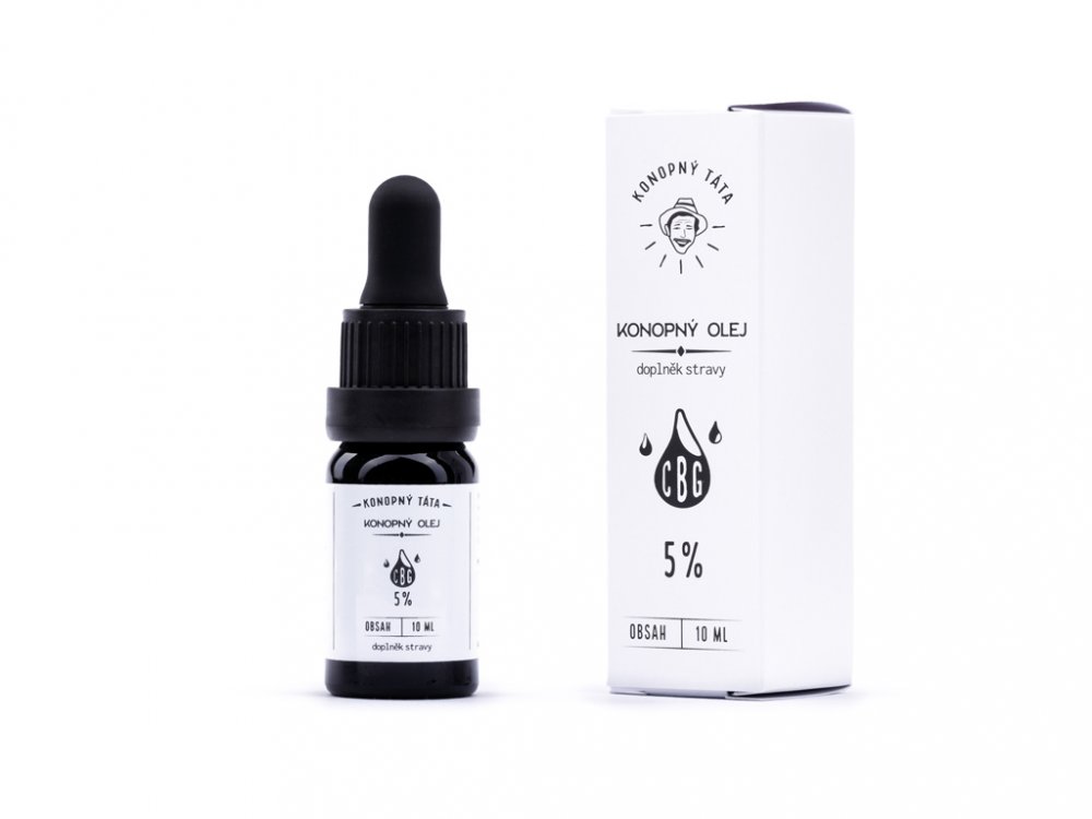 Konopný táta CBG-hennepolie 5%, 30 ml, 1500 mg