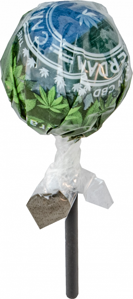 Cannabis Energy Skunk Lollies – kartón (70 lízaniek), 1260 g