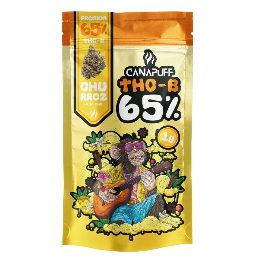 CanaPuff THCB Bloemen Churroz, 65 % THCB, 1 g - 5 g