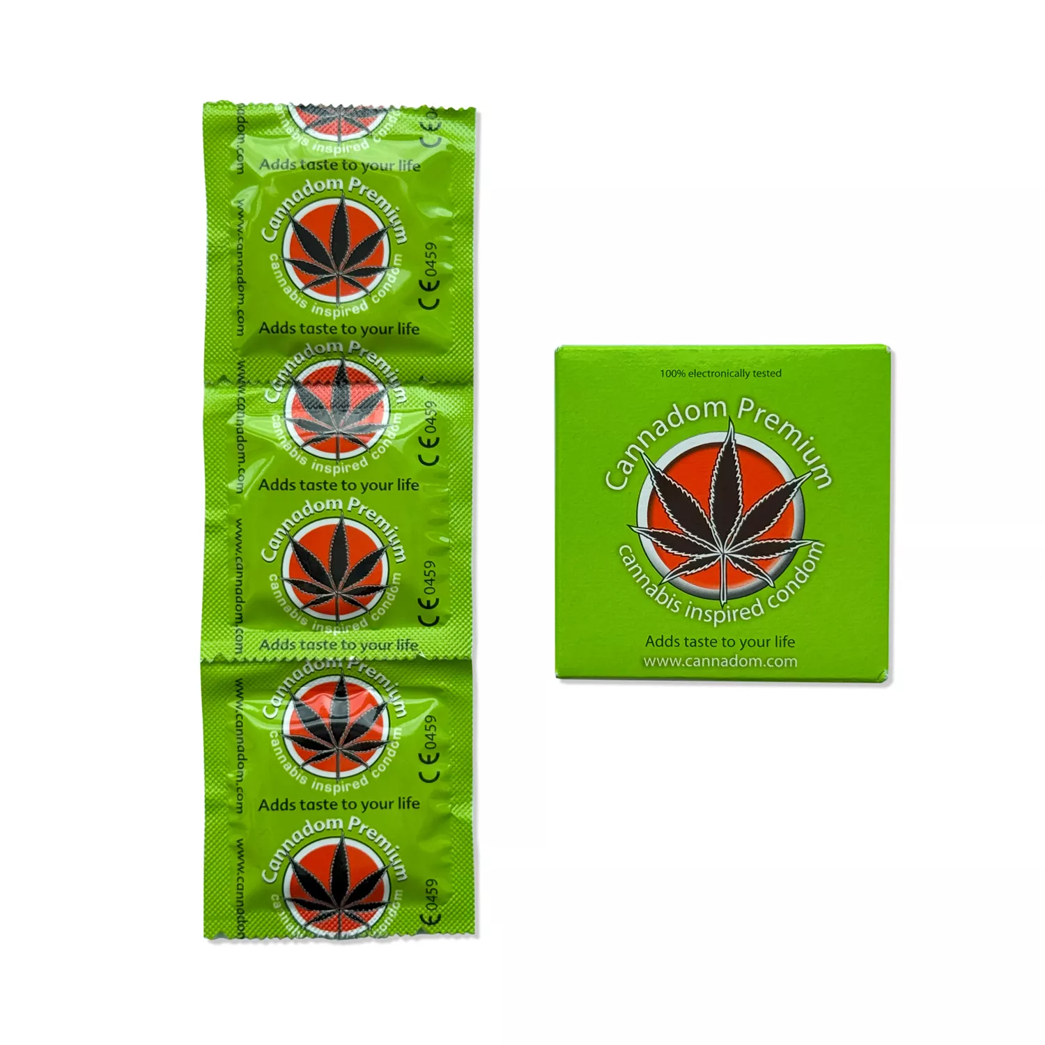 Euphoria Condoms Cannadom Premium - balenie 3 ks