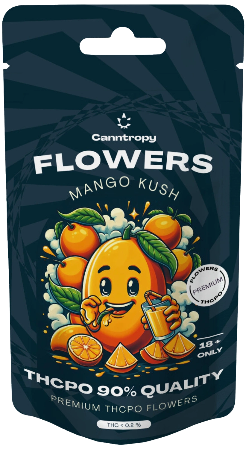Canntropy THCPO-bloem Mango Kush, THCPO-kwaliteit 90%, 1 g - 100 g