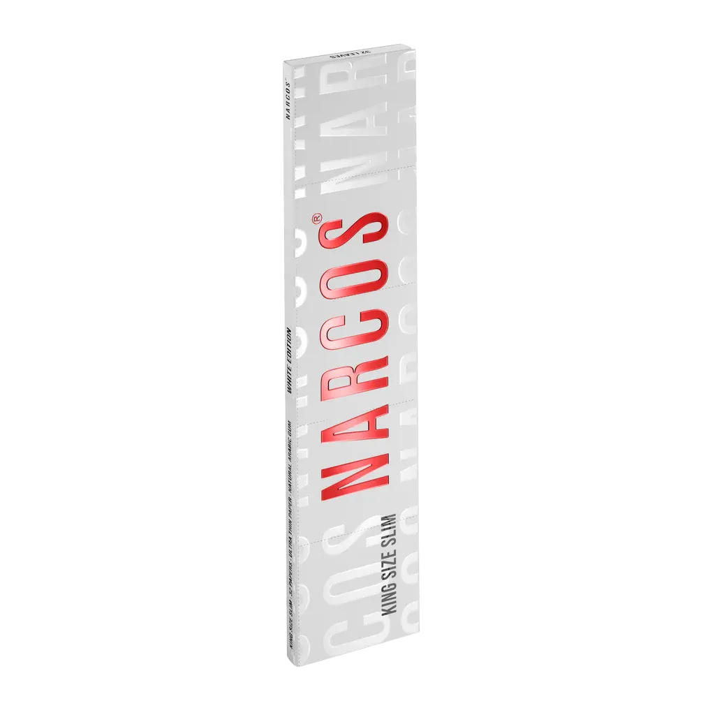 Narcos White Edition King Size Slim balící papírky