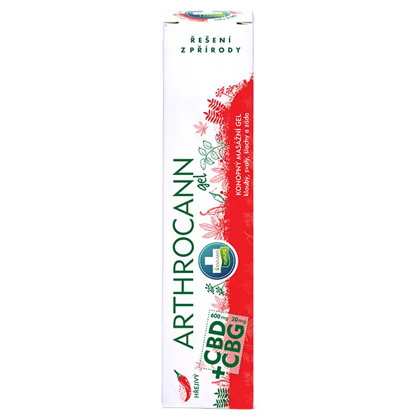 Annabis Arthrocann hrejivý konopný gél s CBD a CBG, 75 ml