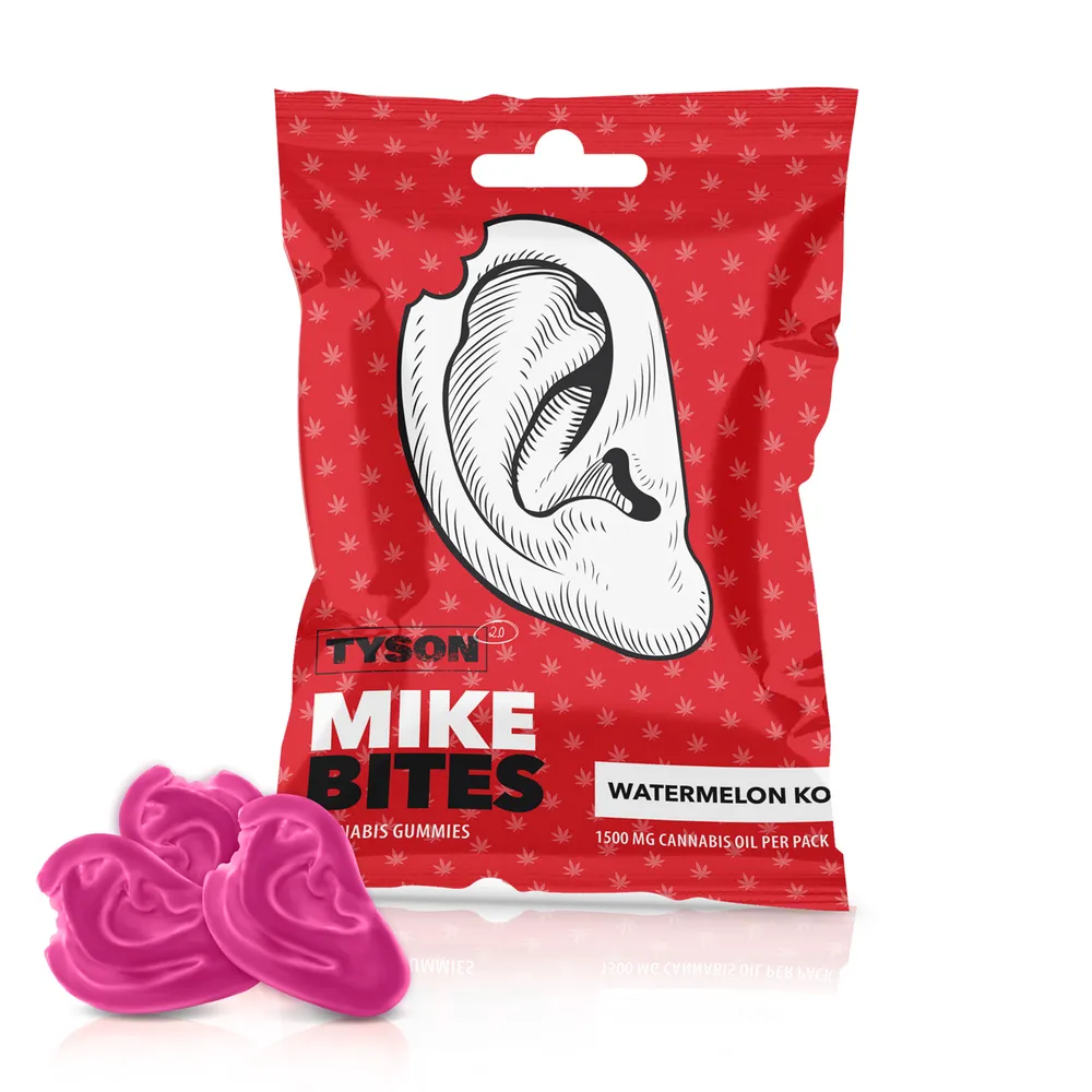 Tyson 2.0 Mike's Bites Melón KO konopné želé, 50 g