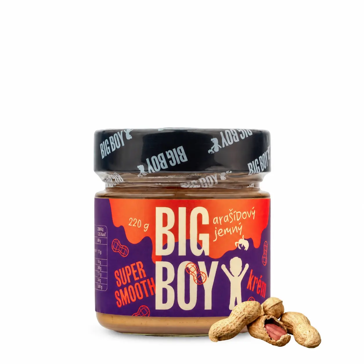 Big Boy Super glatki krem od kikirikija 220 g
