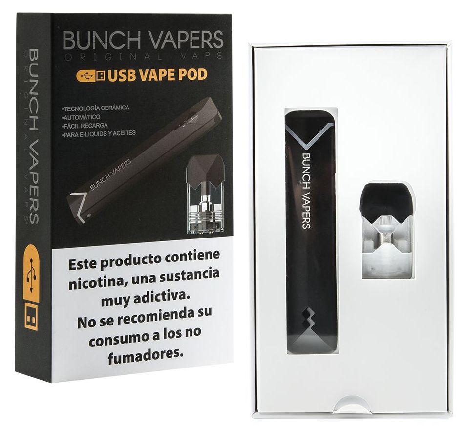 Bunch Vapers Čierna súprava vaporizéra POD