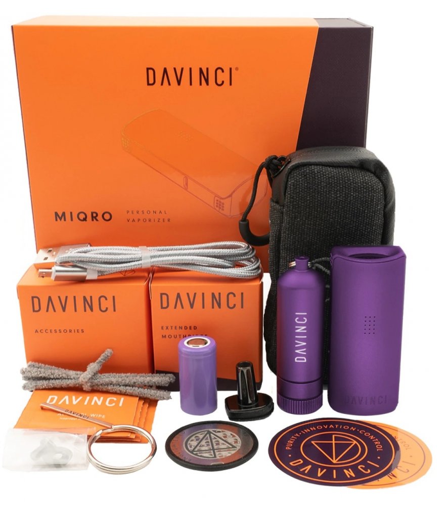 DaVinci MIQRO-verdamper - Amethist / Paars - Explorer's collectieset