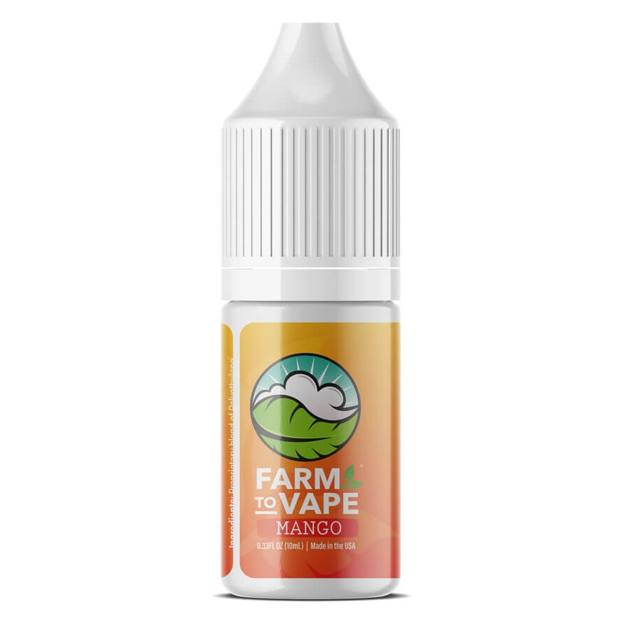 Farm to Vape vloeistof voor het oplossen van hars Mango, 10 ml