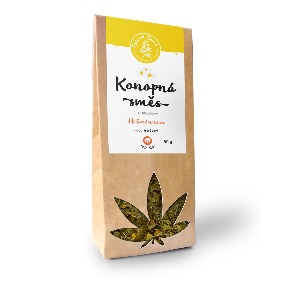Hennepmengsel met kamille, 50 g