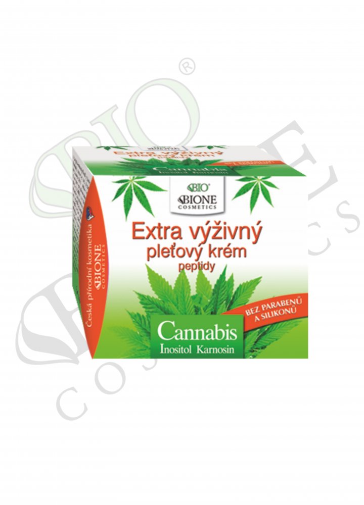 Bione Extra výživný krém na tvár Cannabis, 51 ml