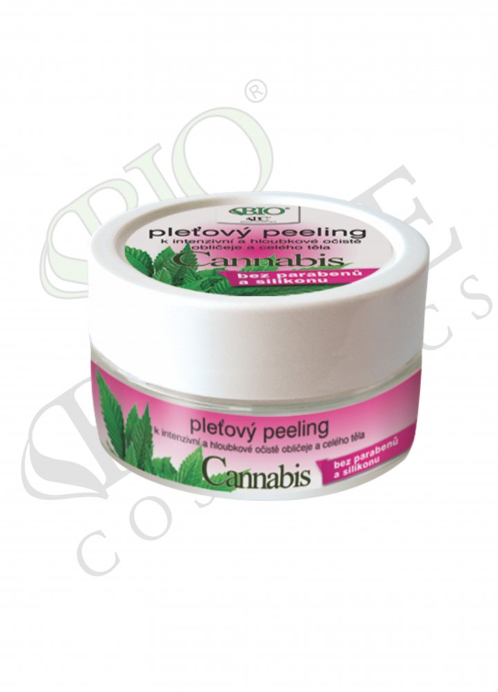 Bione Konopný peeling na tvár, 200 g