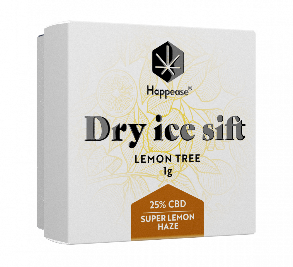 Happease - Extract Citroenboom Droogijs zeven, 25% CBD, 1g