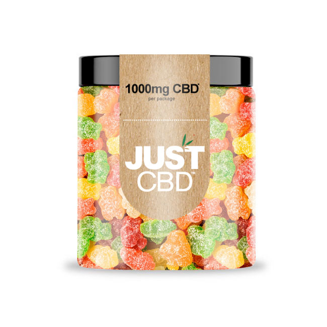 JustCBD Zure Beren 250 mg - 3000 mg CBD