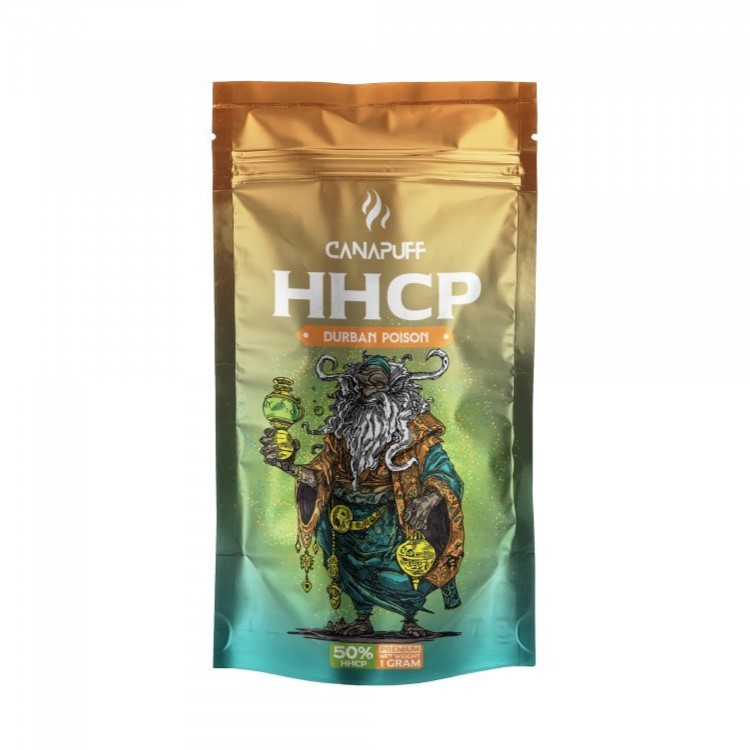 CanaPuff HHCP bloem DURBAN VERGIFT, 50 % HHCP, 1 g - 5 g
