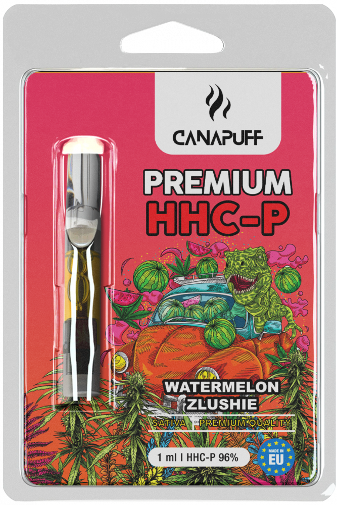 CanaPuff HHCP-patroon Watermeloen Zlushie, HHCP 96%, 1 ml