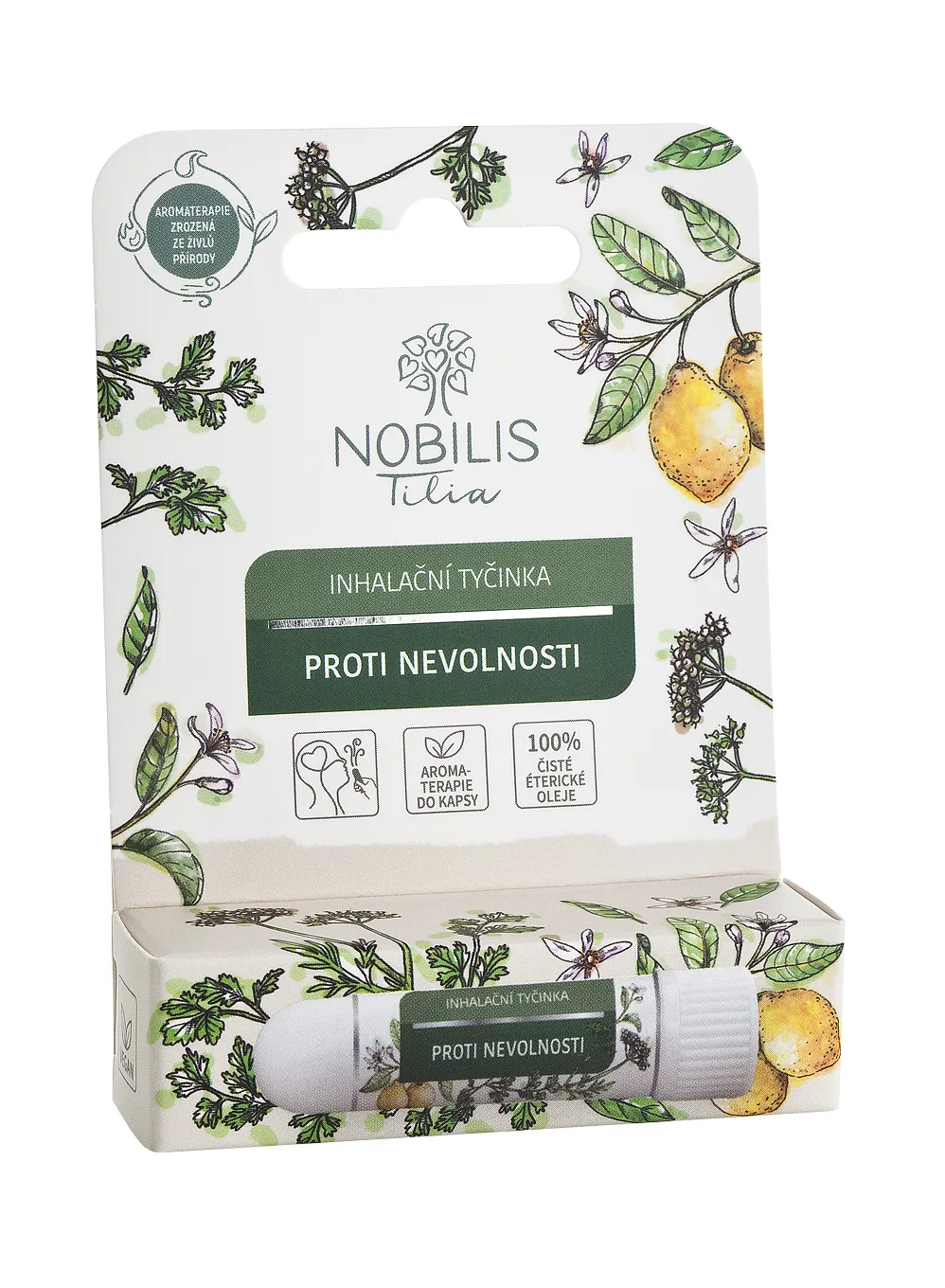 Nobilis Tilia Inhalatiestick tegen misselijkheid