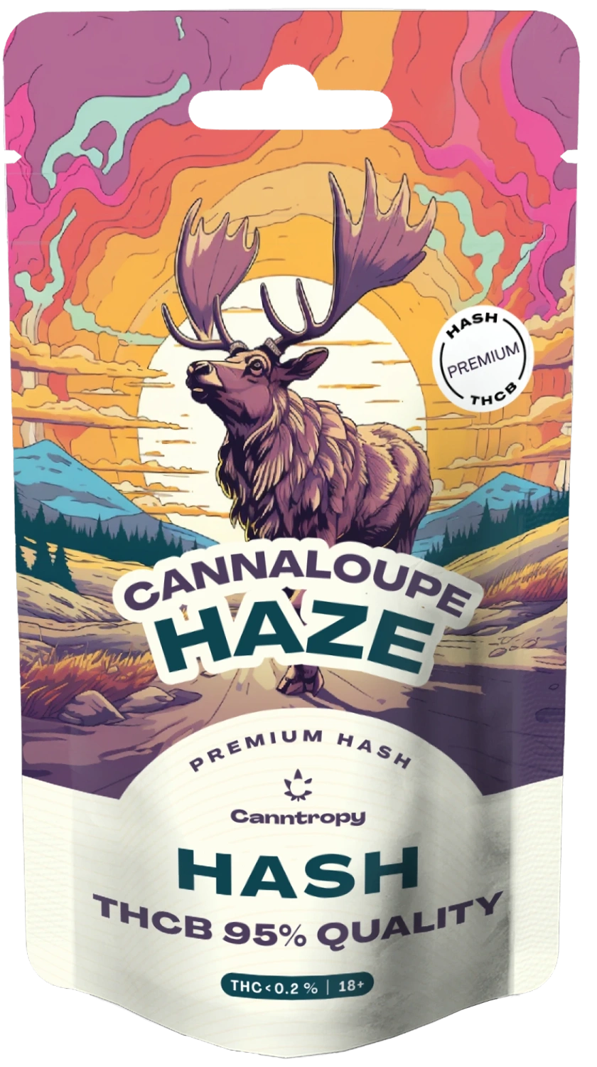 Canntropy THCB Hash Cannaloupe Haze, THCB 95% kwaliteit, 1 g - 5 g