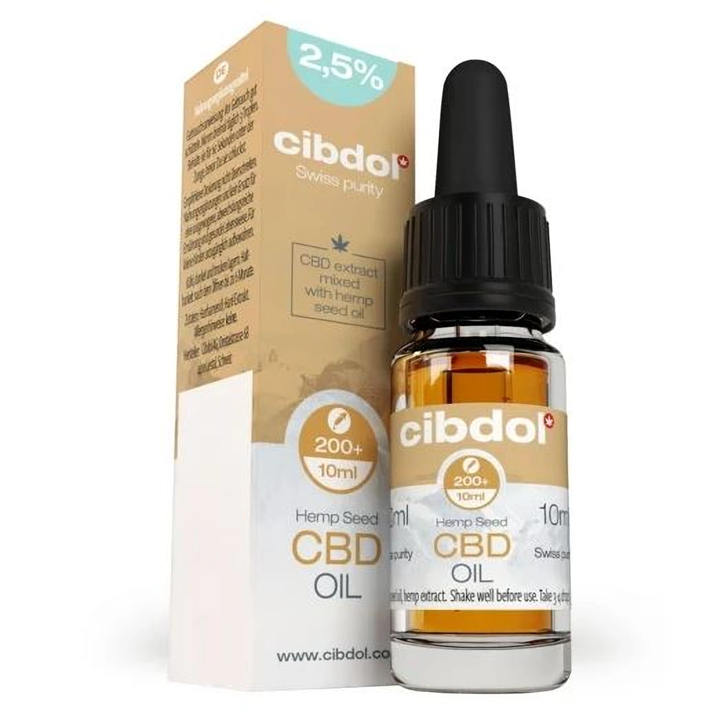 Cibdol Hennepolie 2,5% CBD, 230 mg, 10 ml