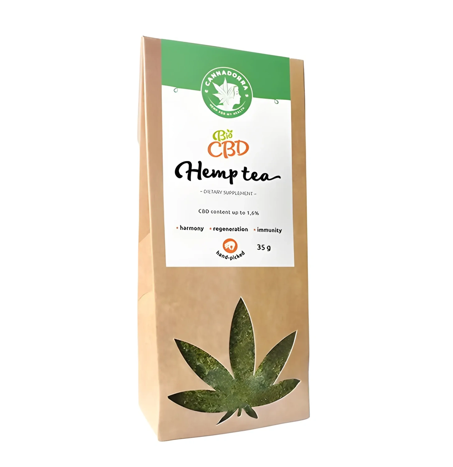 Cannadorra CBD hennepthee, 1,6 % CBD, 35 g