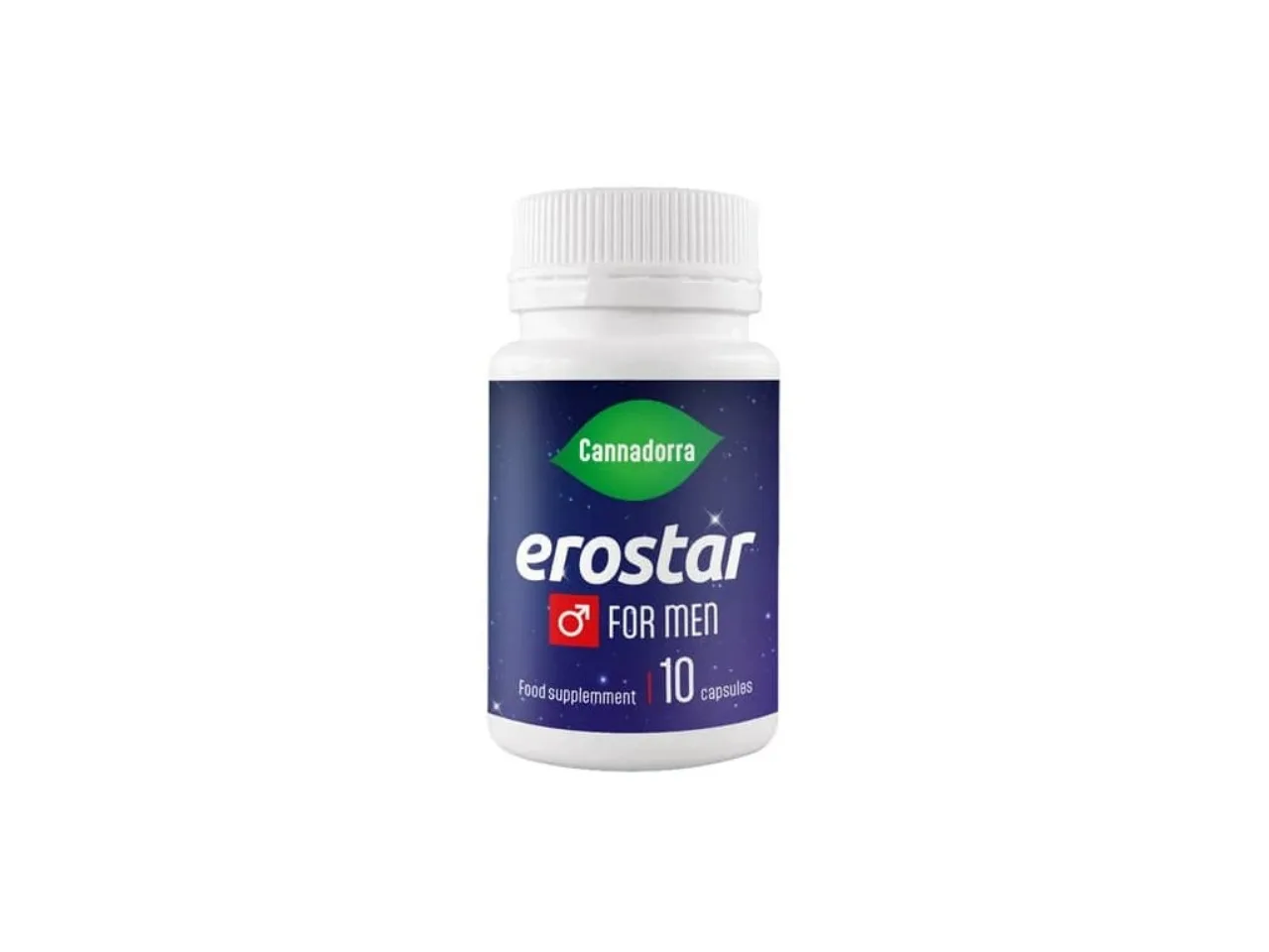 Cannadorra Erostar pre mužov, 10 kapsúl