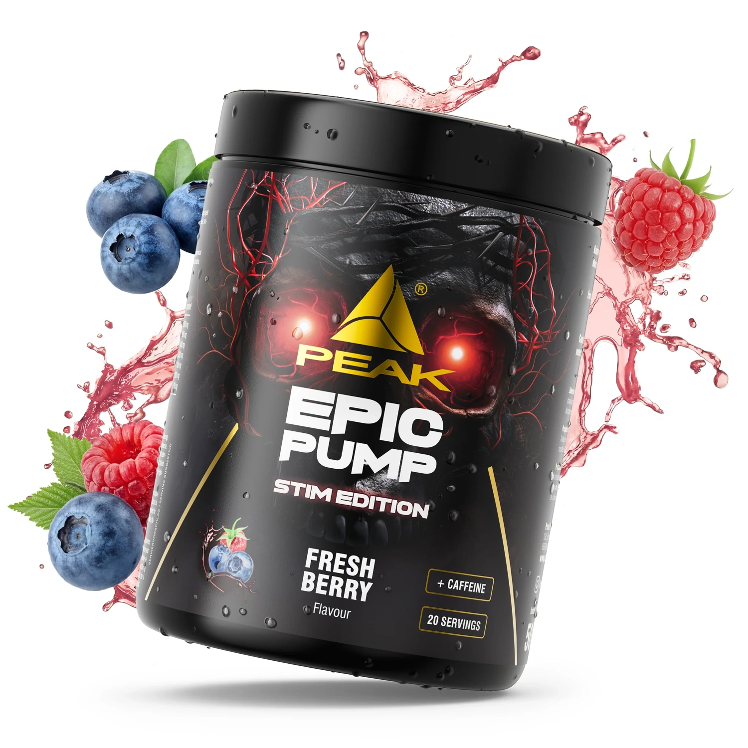 PEAK Epic Pump Stim Edition pojačivač 500 g Fresh Berry