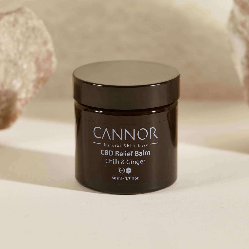 Cannor Balzam na uvoľnenie svalov a kĺbov CBD Relief Balm, 50 ml
