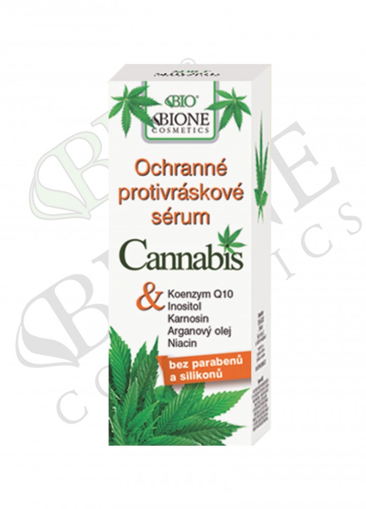 Bione Konopné ochranné sérum proti vráskam, 40 ml