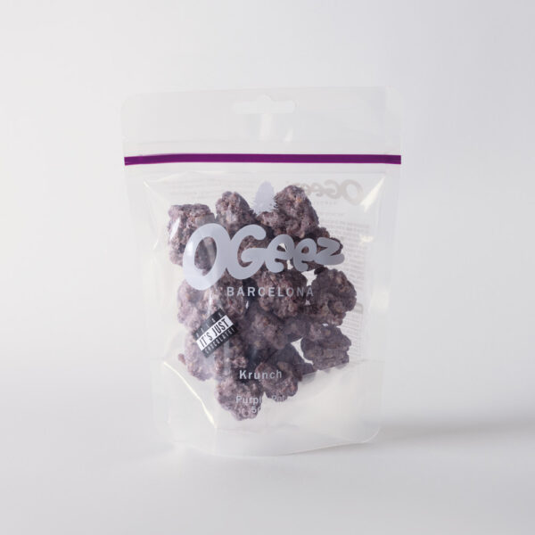 OGeez Krunch Chocolade-paarse pot, 10 mg CBD, 10 g
