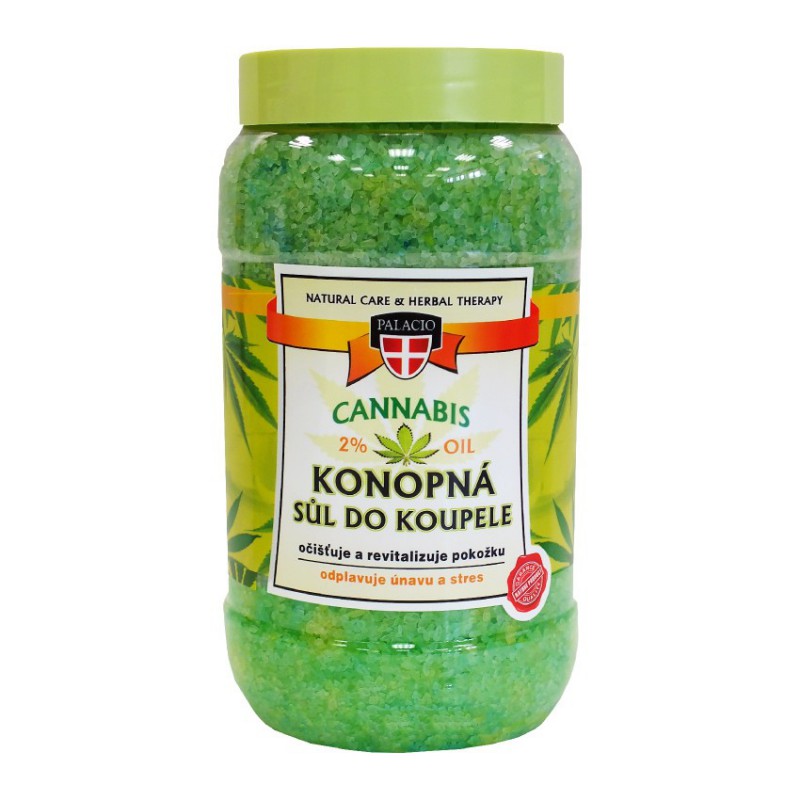 Palacio Konopná soľ do kúpeľa, 1200 g
