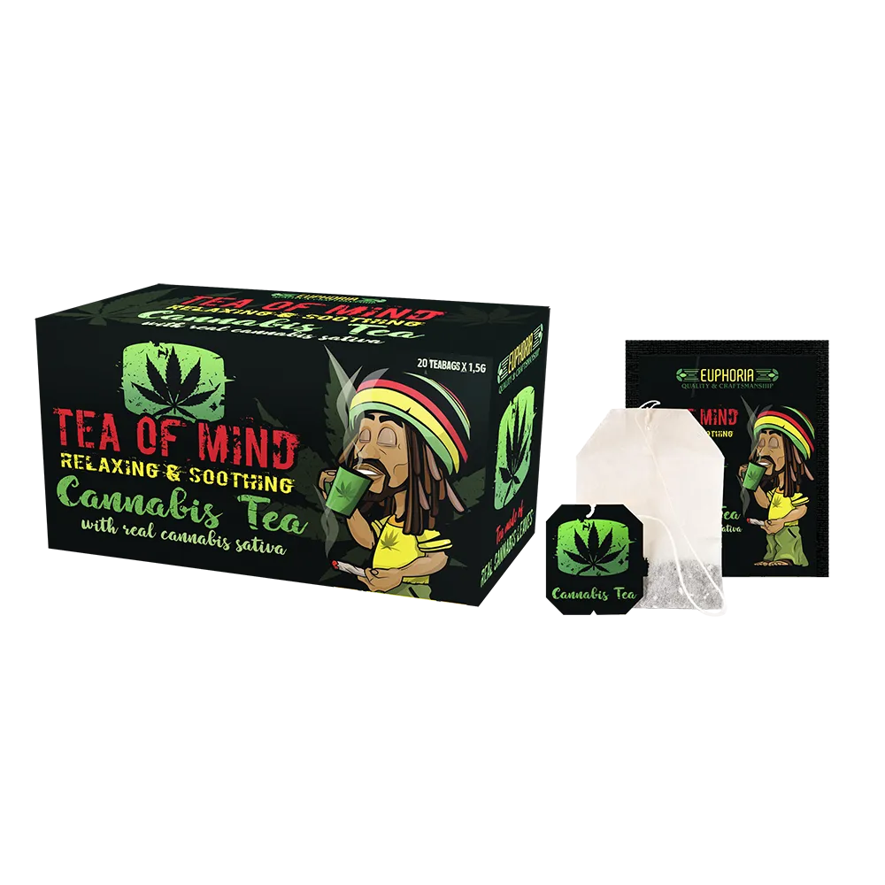 Euphoria Cannabis Tea of Mind (20 x 1,5 g)