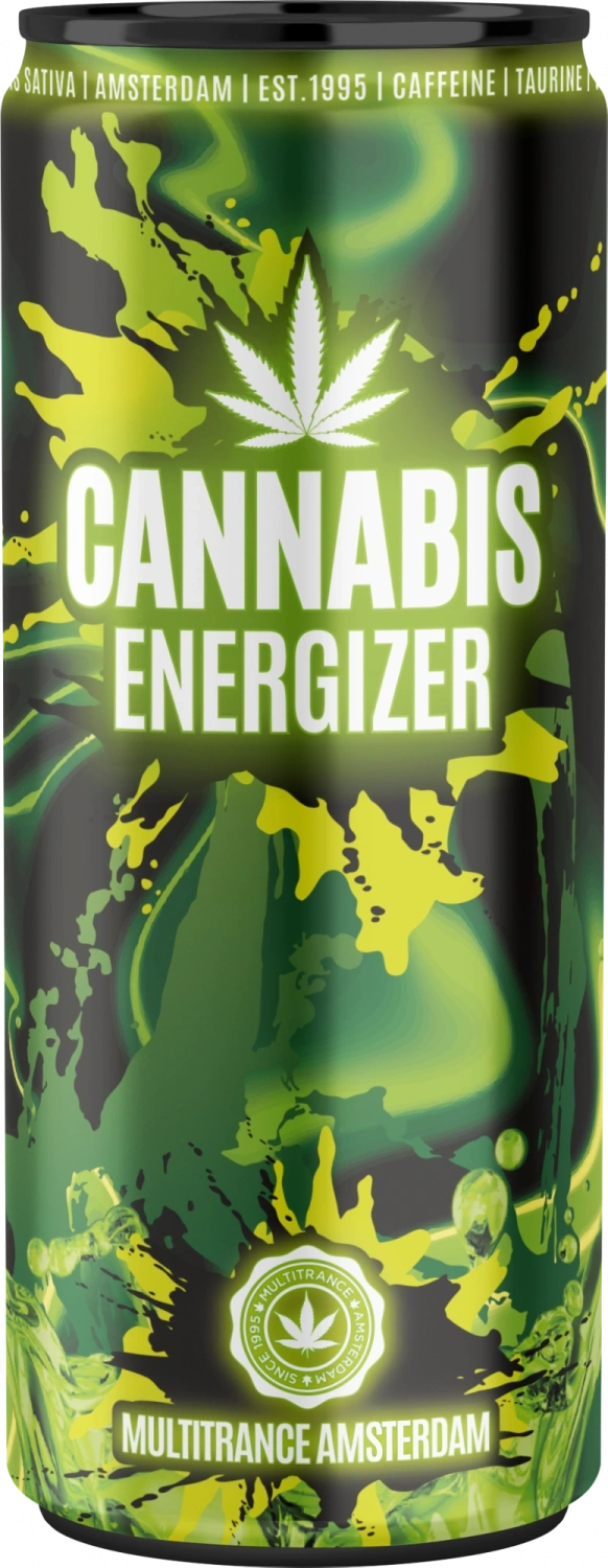 Konopný energizující nápoj, 250 ml