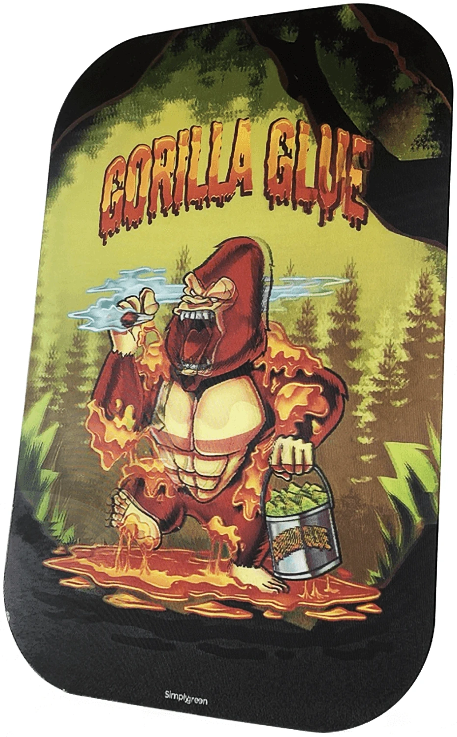 Best Buds Magnetický 3D kryt na veľkú rolovaciu tácku, lepidlo Gorilla