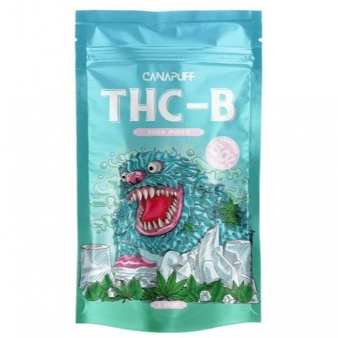 CanaPuff THCB Flowers Kush Mintz, 50 % THCB, 1 g - 5 g
