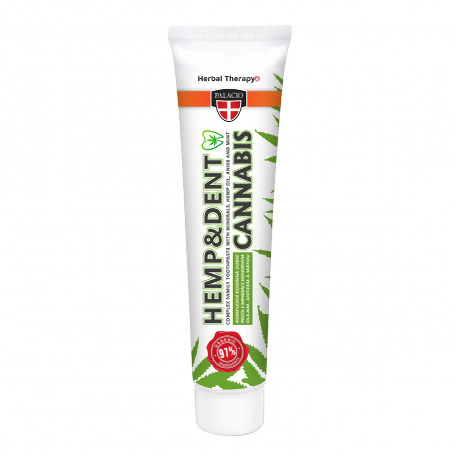 Palacio Konopná zubná pasta HEMP & DENT, 75 g