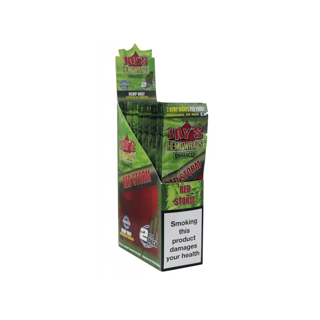 Juicy Jay’s Hemp Wraps - Red Storm Cherry Pie