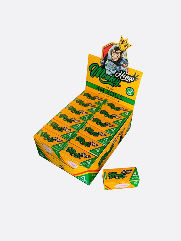 Monkey King Rolls konopné, 4 m, 1 brožúrka