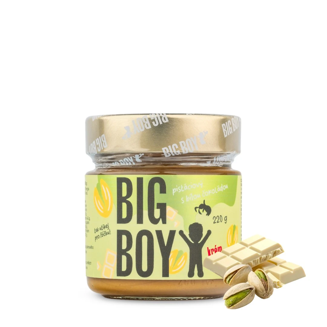 Big Boy Krema od pistacija 220 g Bijela čokolada