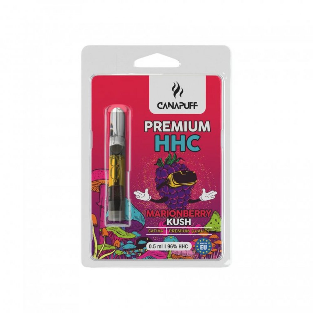 CanaPuff - MARIONBERRY KUSH patroon - HHC 96%, 0,5ml