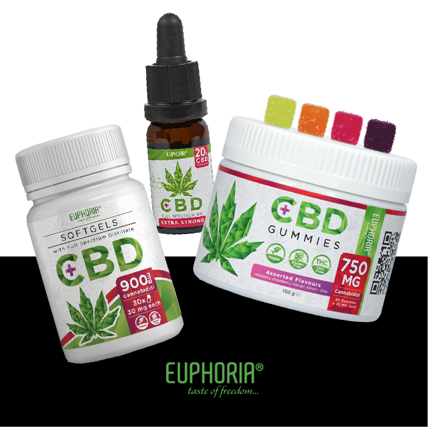 Euphoria CBD-hennep Pakket - 3650 mg