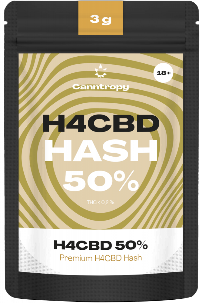 Canntropy H4CBD Hash 50%, 1 g - 100 g 3 grama
