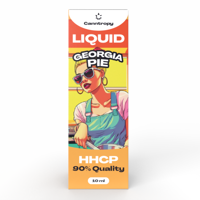 Canntropy HHCP Vloeibare Georgia Pie, HHCP 90% kwaliteit, 10 ml