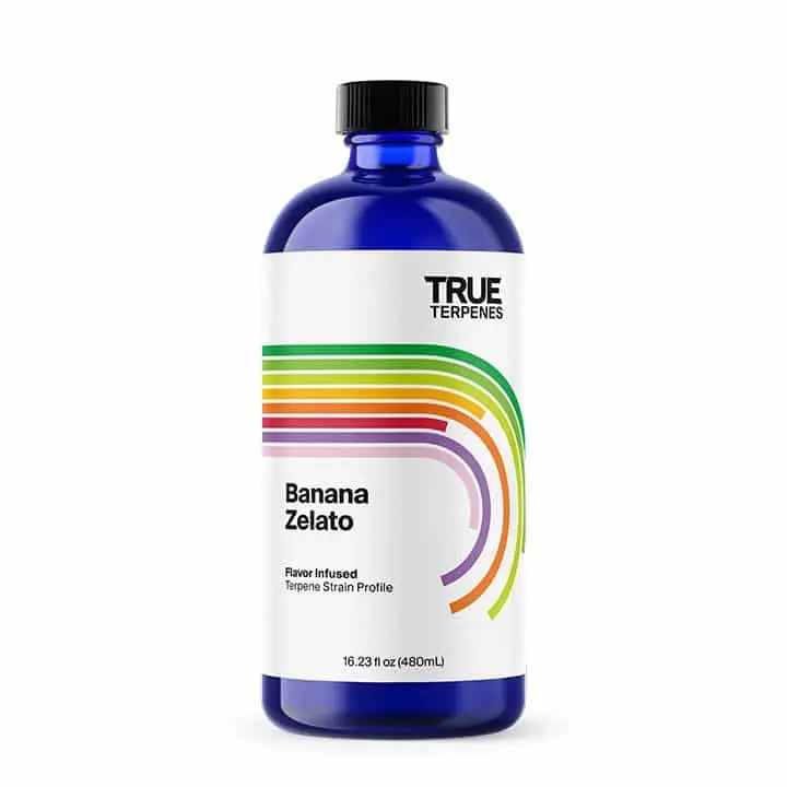 True Terpenes Flavor Infused Banana Zelato (5 ml - 960 ml) 5 ml